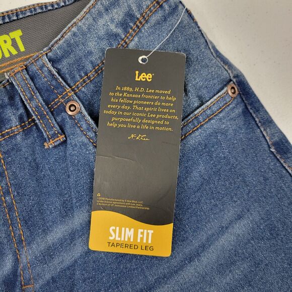 Lee x-treme comfort jeans slim 14 womens 2632 denim blue 28x30 nwt - Picture 3 of 12